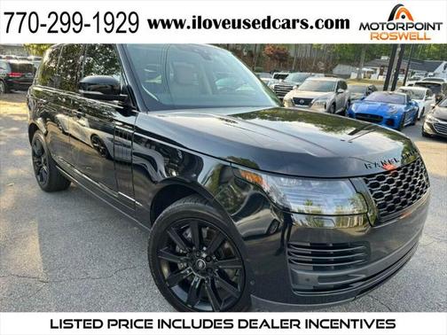 2018 Land Rover Range Rover 3.0L Supercharged HSE