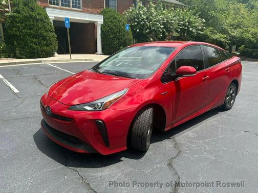 Supersonic Red 2019 Toyota Prius Limited