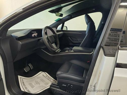 Pearl White Multi-Coat 2025 Tesla Model X Long Range