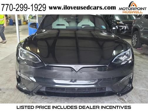 Diamond Black 2026 Tesla Model S Plaid