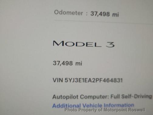 2023 Tesla Model 3 Standard Range