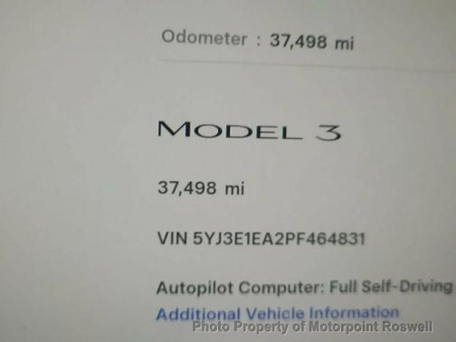 2023 Tesla Model 3 Standard Range