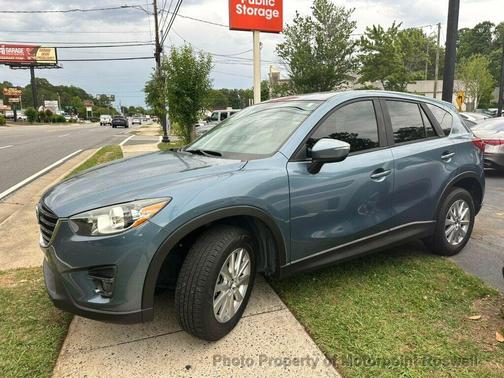 Blue 2016 Mazda CX-5 Touring