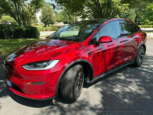 Ultra Red 2026 Tesla Model X All-Wheel Drive
