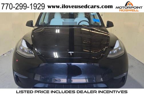 Solid Black 2022 Tesla Model Y Performance Dual Motor All-Wheel Drive