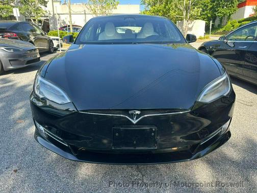 Solid Black 2019 Tesla Model S 100D