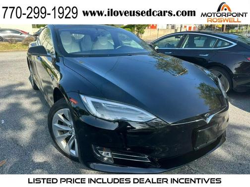 Solid Black 2019 Tesla Model S 100D