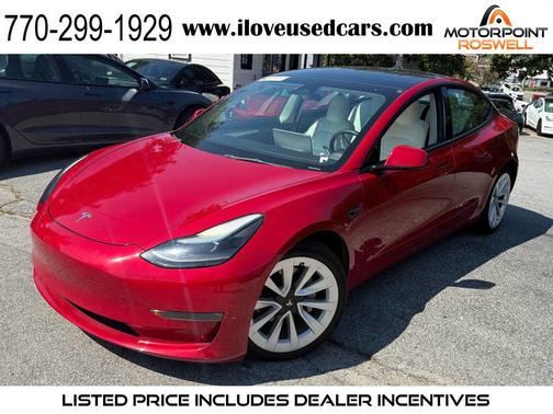 2022 Tesla Model 3 Long Range