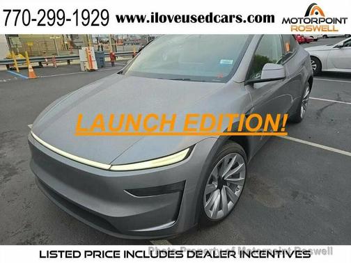 2026 Tesla Model Y Long Range Launch Series