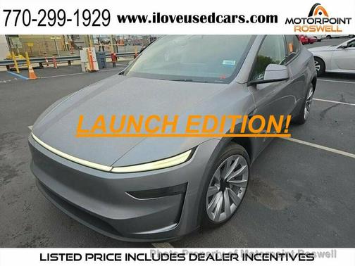 2026 Tesla Model Y Long Range Launch Series