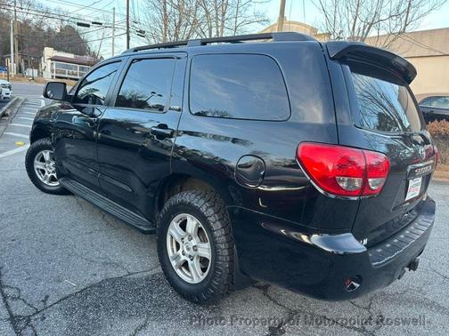 Black 2017 Toyota Sequoia SR5