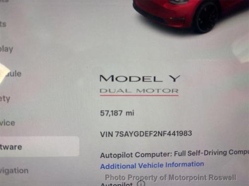 2022 Tesla Model Y Performance Dual Motor All-Wheel Drive