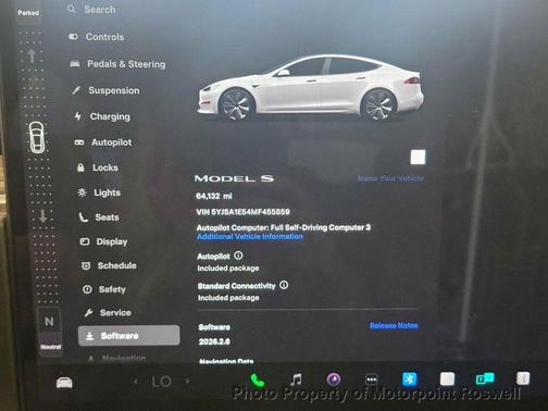 Pearl White Multi-Coat 2021 Tesla Model S Long Range