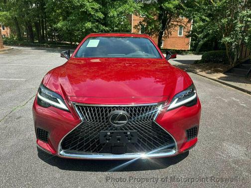 Matador Red Mica 2024 Lexus LS 500h Base