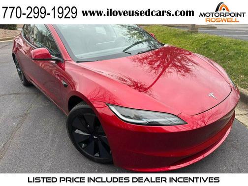 2024 Tesla Model 3 Standard Range