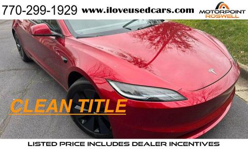 2024 Tesla Model 3 Standard Range