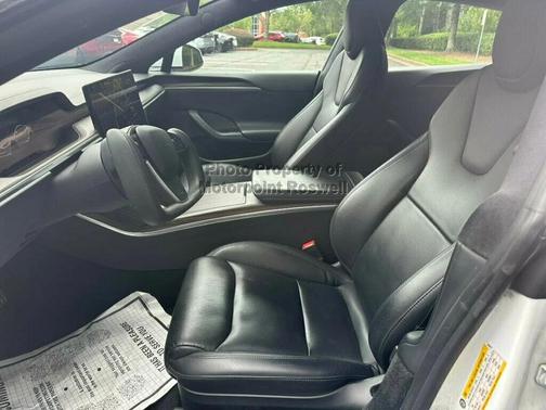 Pearl White Multi-Coat 2021 Tesla Model S Long Range