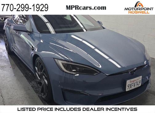 Frost Blue Metallic 2026 Tesla Model S All-Wheel Drive
