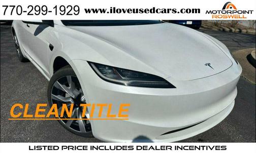 2024 Tesla Model 3 Standard Range