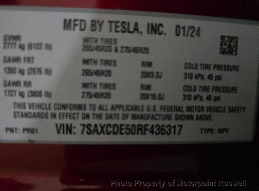 2024 Tesla Model X Long Range