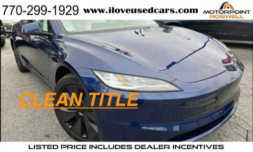 2025 Tesla Model 3 Long Range