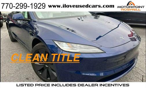 2025 Tesla Model 3 Long Range