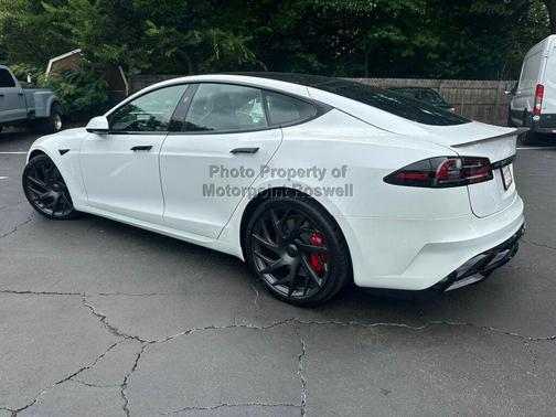 WHITE 2026 Tesla Model S Plaid