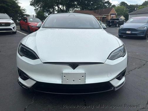 WHITE 2026 Tesla Model S Plaid