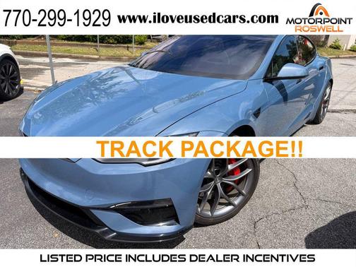 Frost Blue Metallic 2026 Tesla Model S Plaid