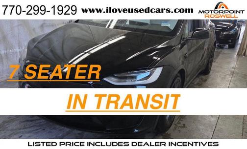 Solid Black 2022 Tesla Model X Dual Motor All-Wheel Drive