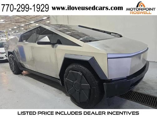 Stainless Steel 2024 Tesla Cybertruck All-Wheel Drive