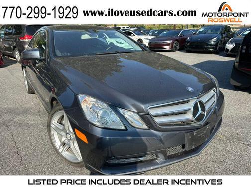 2012 Mercedes-Benz E-Class 2dr Coupe E 350 RWD