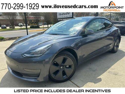 Black 2018 Tesla Model 3 Long Range