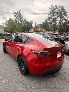 Red Multi-Coat 2022 Tesla Model Y Performance Dual Motor All-Wheel Drive
