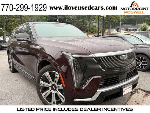 Black Cherry Tintcoat 2025 Cadillac Escalade IQ Luxury 1