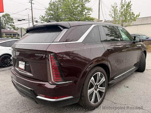 Black Cherry Tintcoat 2025 Cadillac Escalade IQ Luxury 1