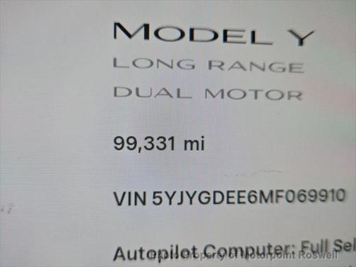2021 Tesla Model Y Long Range Dual Motor All-Wheel Drive