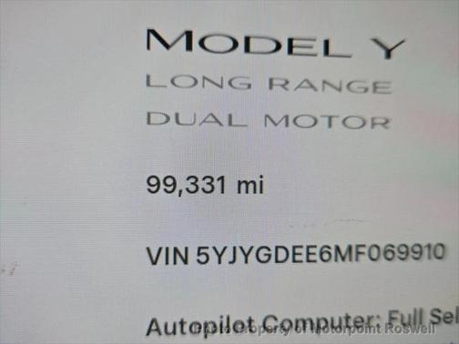 2021 Tesla Model Y Long Range Dual Motor All-Wheel Drive