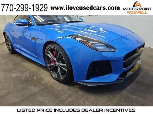 2020 Jaguar F-TYPE SVR AWD Automatic