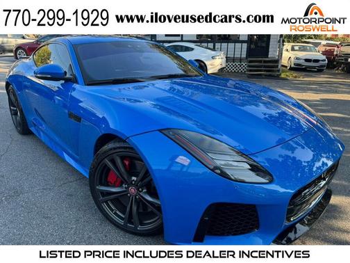 2020 Jaguar F-TYPE SVR AWD Automatic