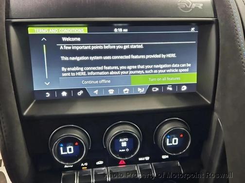 2020 Jaguar F-TYPE SVR AWD Automatic
