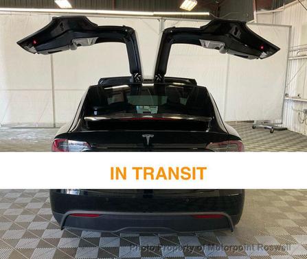 Solid Black 2022 Tesla Model X Dual Motor All-Wheel Drive