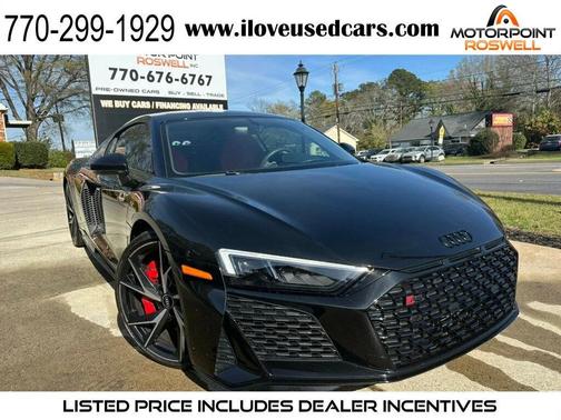 Mythos Black Metallic 2022 Audi R8 V10 performance RWD S tronic