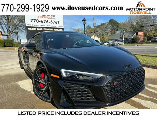 Mythos Black Metallic 2022 Audi R8 V10 performance RWD S tronic