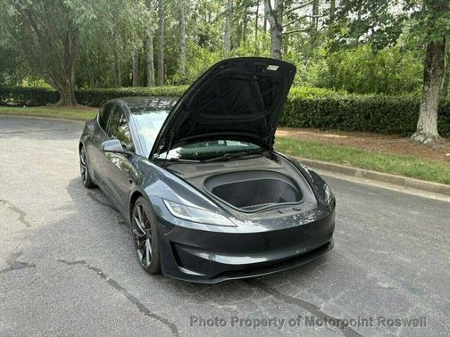 Solid Black 2024 Tesla Model 3 Performance