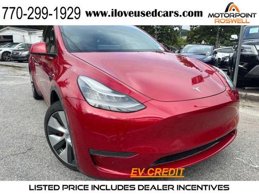 2021 Tesla Model Y Long Range Dual Motor All-Wheel Drive