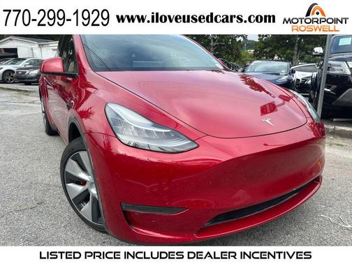 2021 Tesla Model Y Long Range Dual Motor All-Wheel Drive