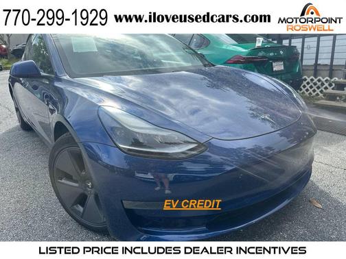 2021 Tesla Model 3 Standard Range Plus