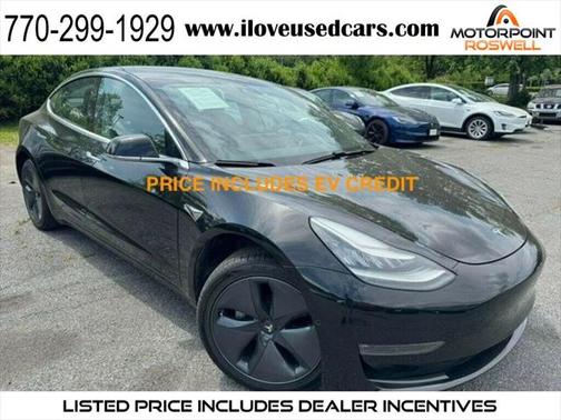 2020 Tesla Model 3 Standard Range Plus