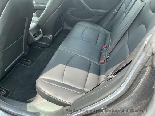 grey 2018 Tesla Model 3 Long Range